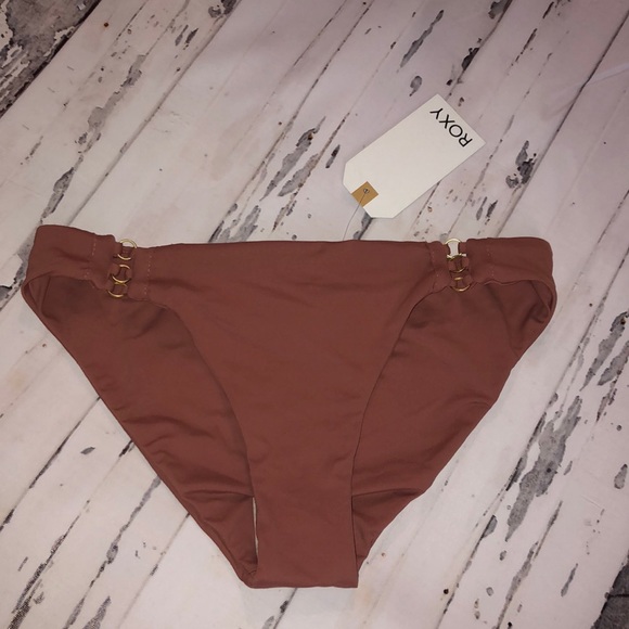 Roxy Swim Roxy Softly Love Full Bikini Bottoms Coral Poshmark